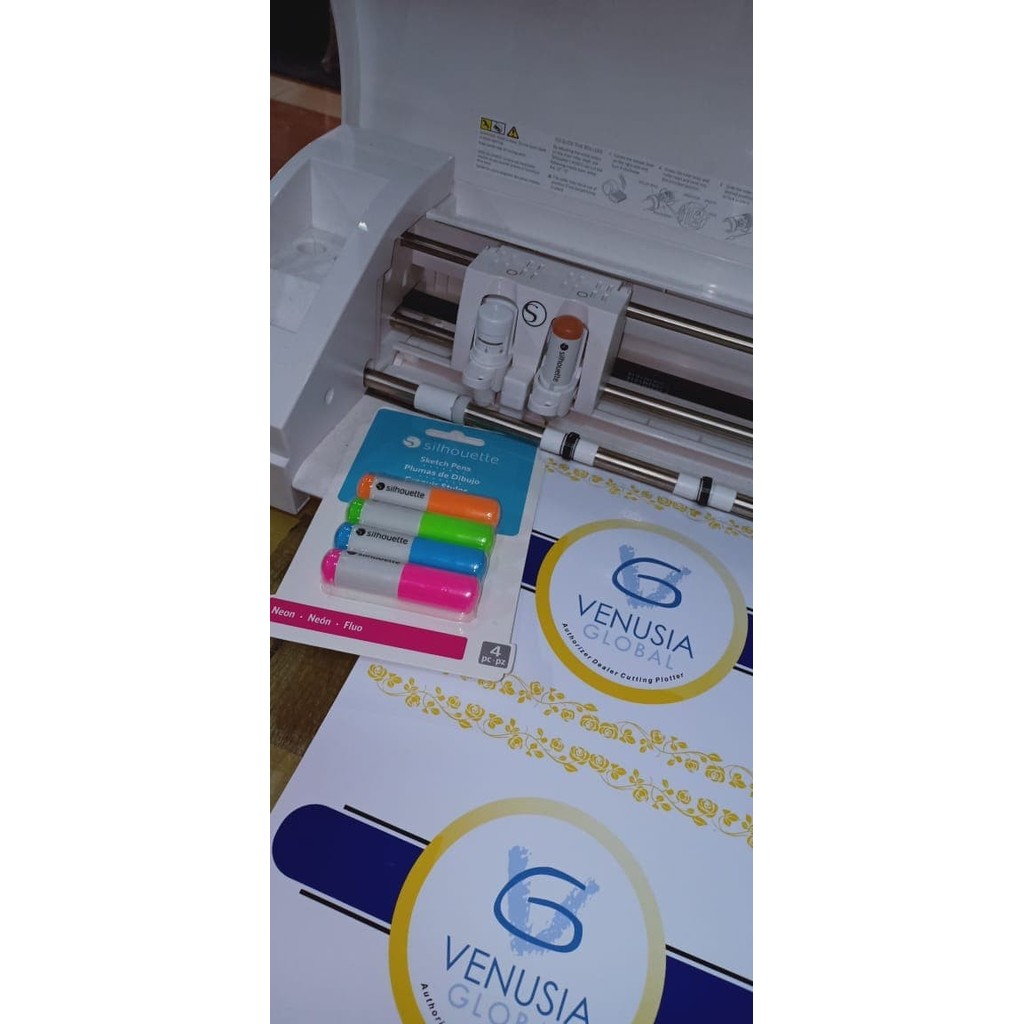 

Sketch Pens N Blue Orange Green Pink Silhouette Cameo /Portrait /Curio