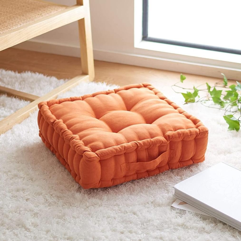 New Bantal Duduk Lesehan Lantai UK 50x50 Super Besar