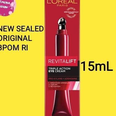 Loreal Pari Revitalift Triple Action Laer 3 Eye Cream Rim Mata