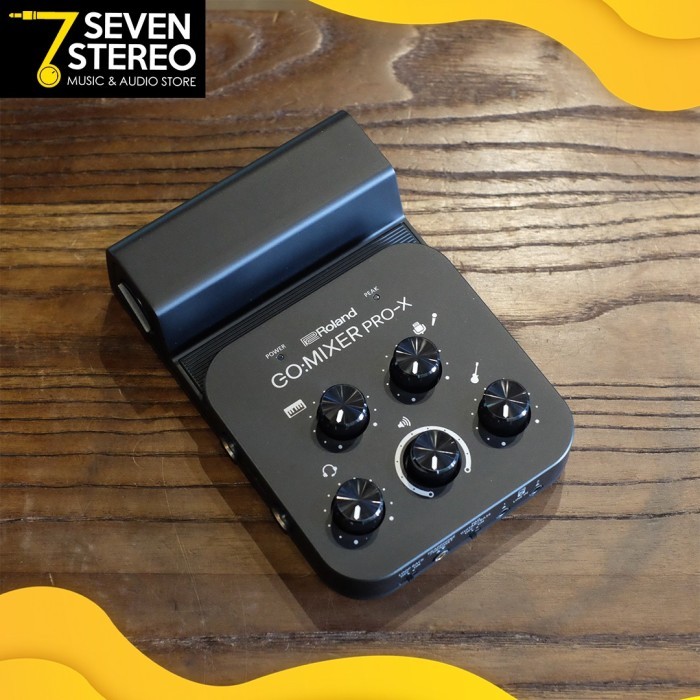 Roland Go Mixer Pro X Audio Mixer Smartphone