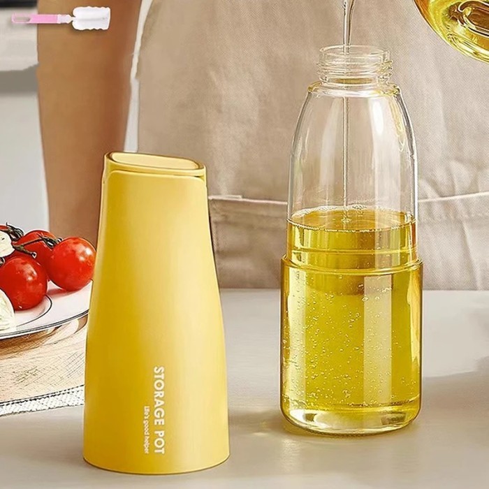 

Oil Bottle Botol nyak Kaca Botol Tempat Kecap