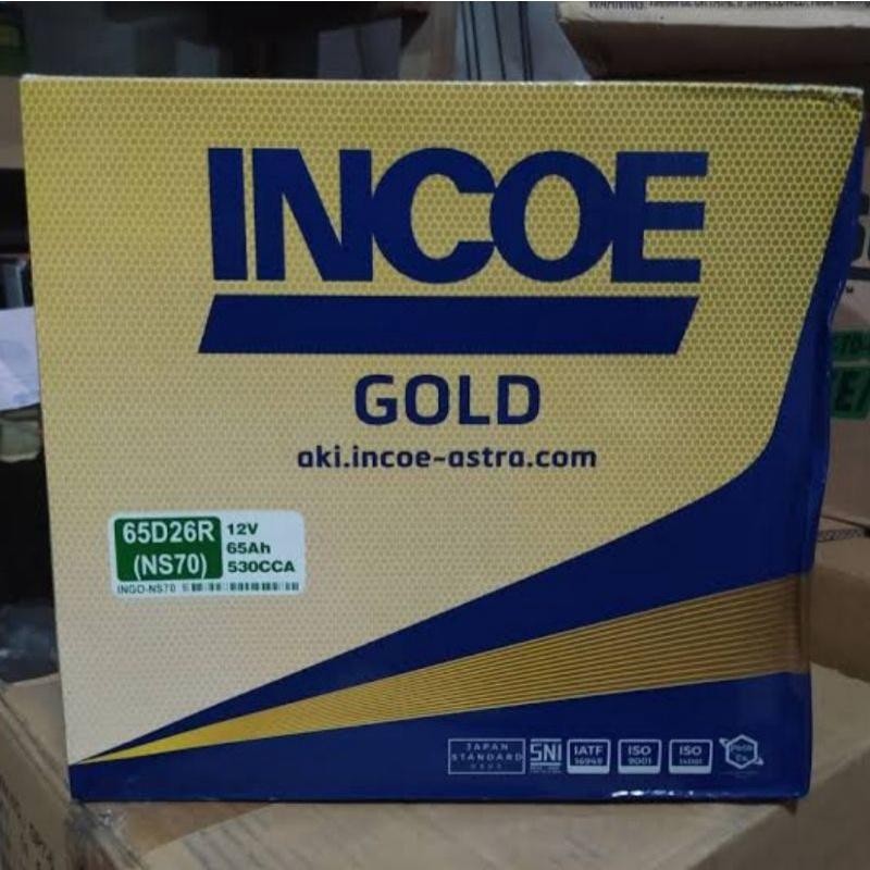 Aki Mobil Ns70 [65D26R] Incoe Aspira