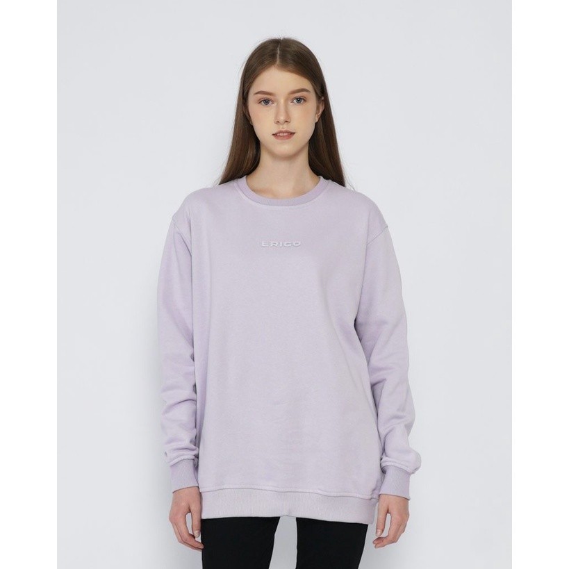 Erigo Sweatshirt Doyle Lilac Unisex Unisex