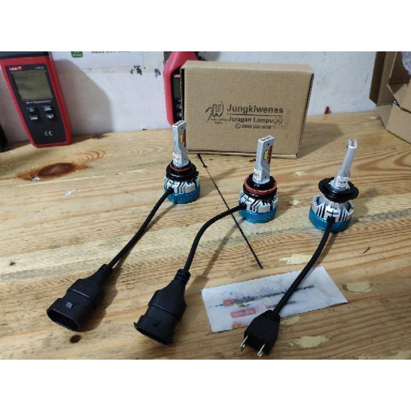 Led H7 H8 H9 H11 H16 Hb3 Hb4 55Watt Jl 6000K Double Heat Cooper Pipe