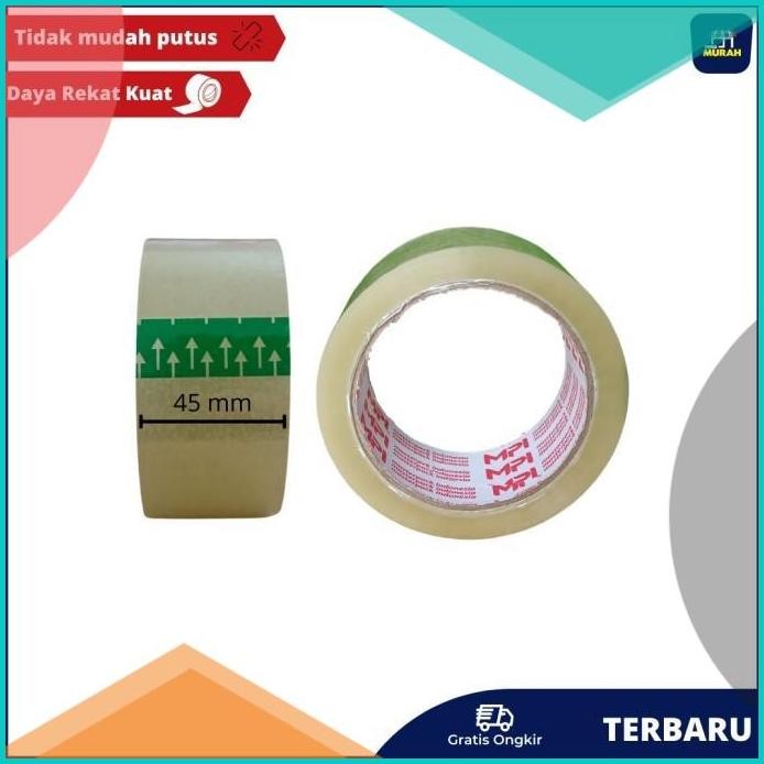 

Lakban Bening Ekonomis MPI Lakban Packing Serbaguna Lakban Murah 2 inc