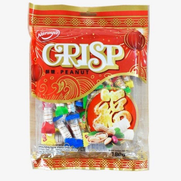 

NARAYA CRISPY CANDY (CNY) 180 GR