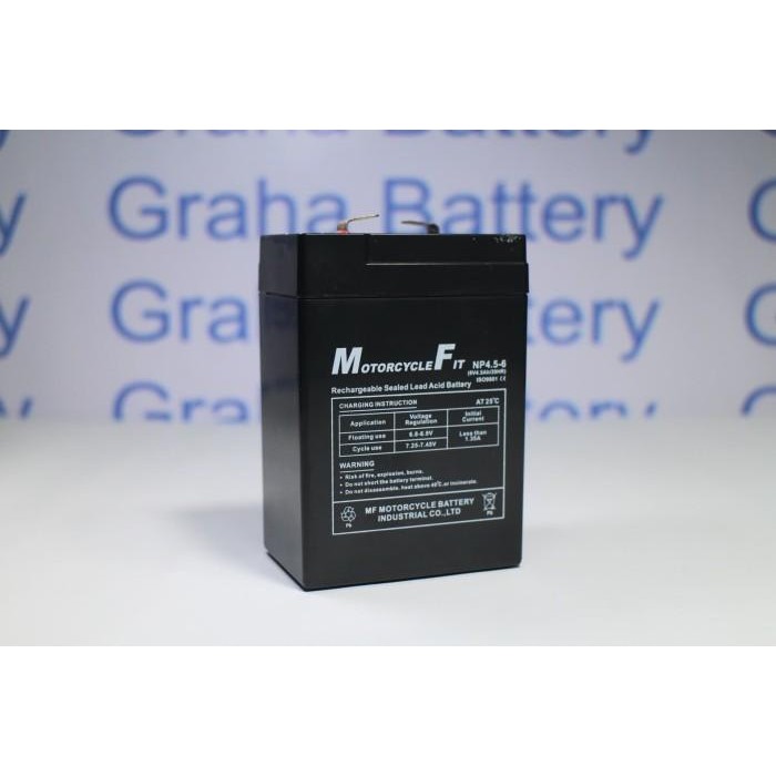 Aki 6V 4,5 Ah Mf Aki Kering