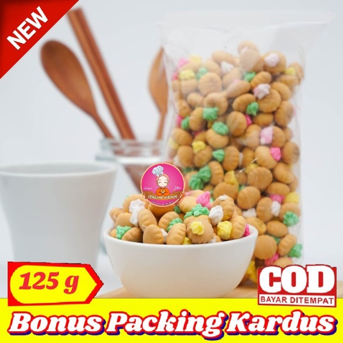 

Gembrose Ciiput Kancing 125G / Gemrose Kue Monas Biskuit Topingpelangi