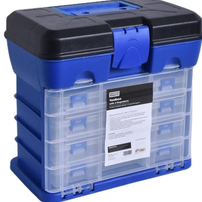 tool box kotak perkakas 4 partisi krisbow toolbox