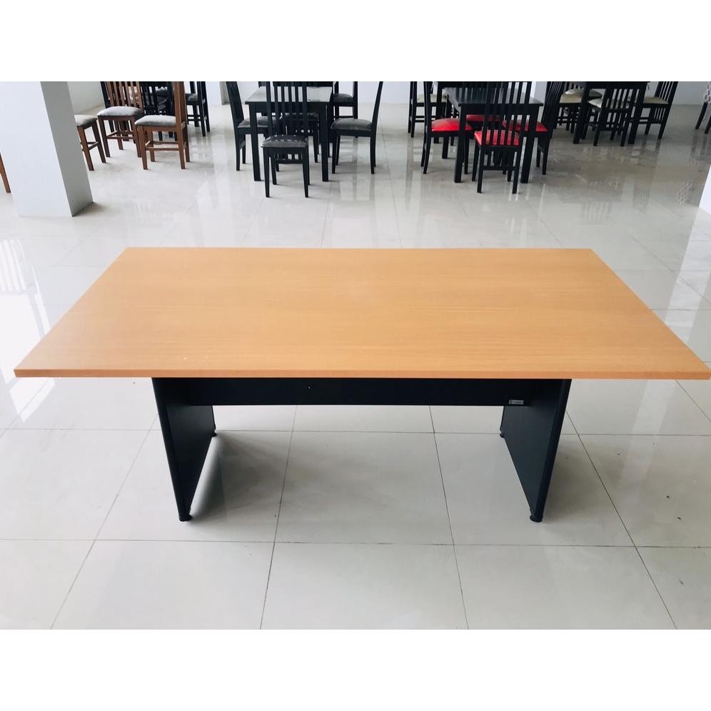 MEJA MEETING KANTOK RAPAT 6 KURSI MEJA KANTOR RAPAT