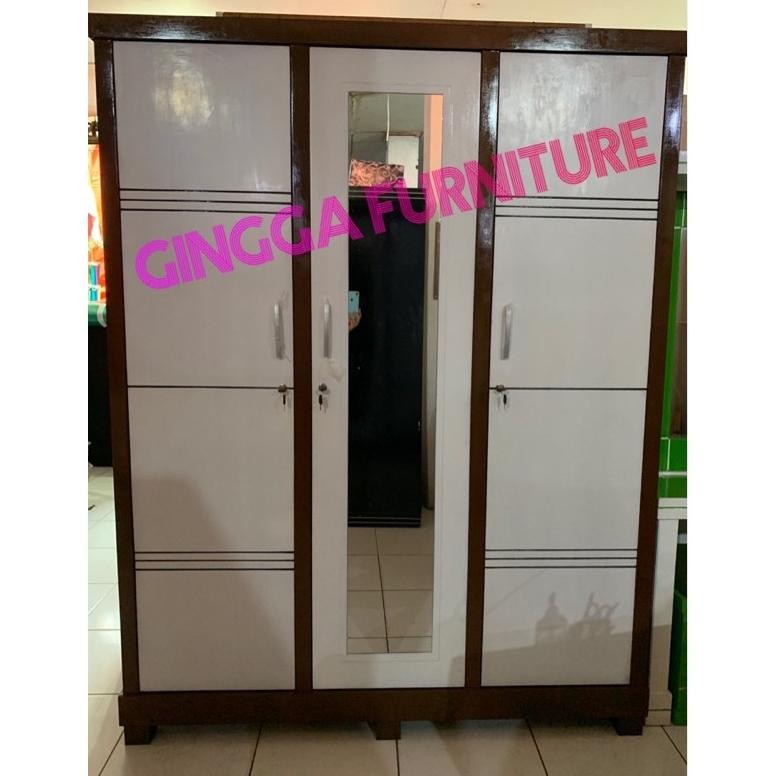 LEMARI PAKAIAN 3 PINTU LEMARI MURAH