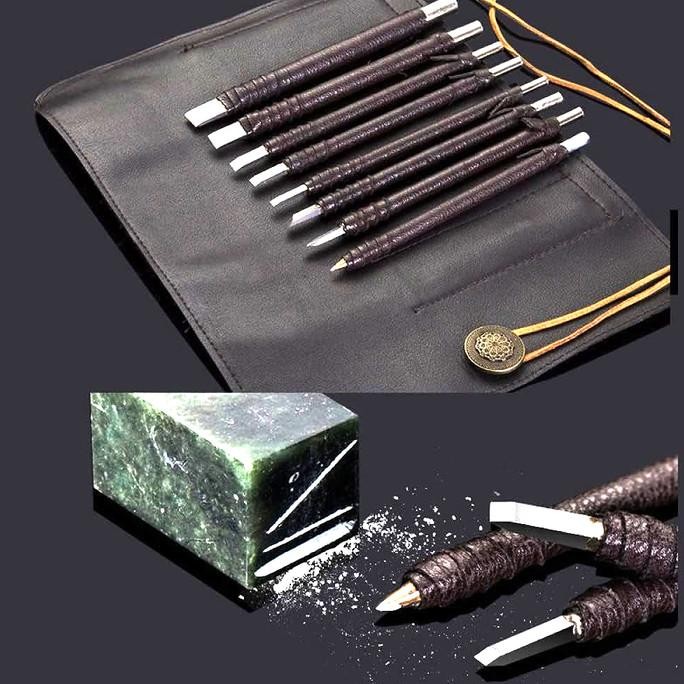 

Pisau Ukir Seni Pahat Carving Tool Tungsten Steel 8 PCS the best produk
