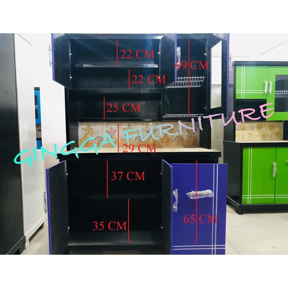 LEMARI SAYUR 3 PINTU MINIMALIS LEMARI DAPUR MINIMALIS MODERN RAK DAPUR MINIMALIS MODERN