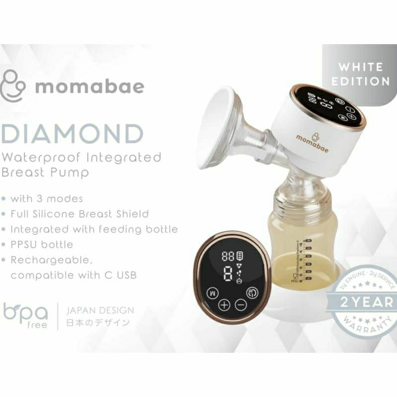 Discount Momabae Diamond Pompa Asi Elektrik - Breast Pump Electric - Pumping Asi Portable