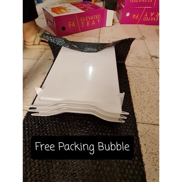 Awet (Dapat 3 Susun) Rak Kertas / Rak Meja / Tempat File Dokumen / Rak Susun Dokumen Plastik/