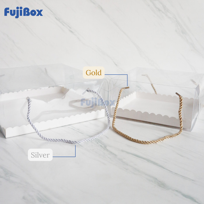 (5 PCS) MIKA BOX TALI KOTAK HAMPERS 25 x 25 x 10