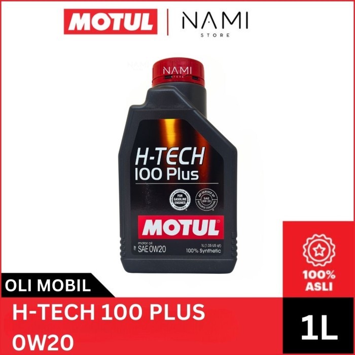 Oli Motul H-Tech 100 Plus SAE 0w20 (1L) - Original