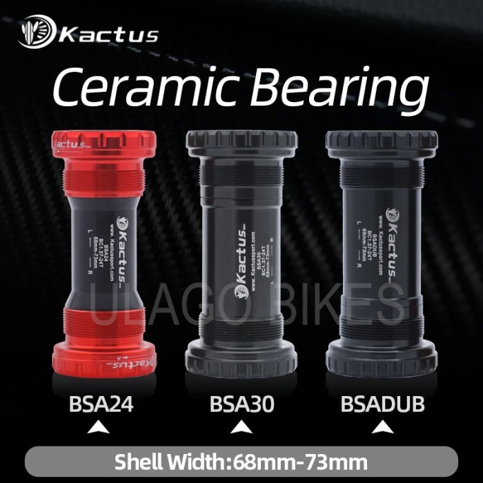 bb ceramic KACTUS BSA24 BSA30 BSAdub c-bear speed bsa 24 30 dub bottom