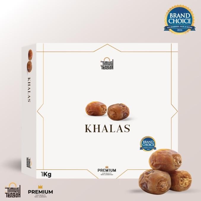 

Baru Kurma Khalas 1 Kg Premium Timur Tengah Kholas Original High Quality