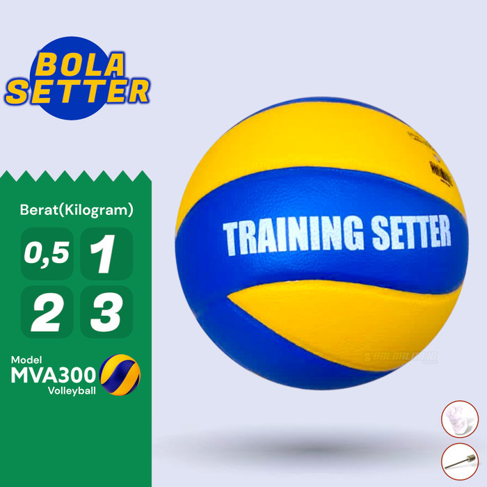 Bola Volly Training Setter 3Kg - Ball Volleyball Latihan Berat 3000 Gr