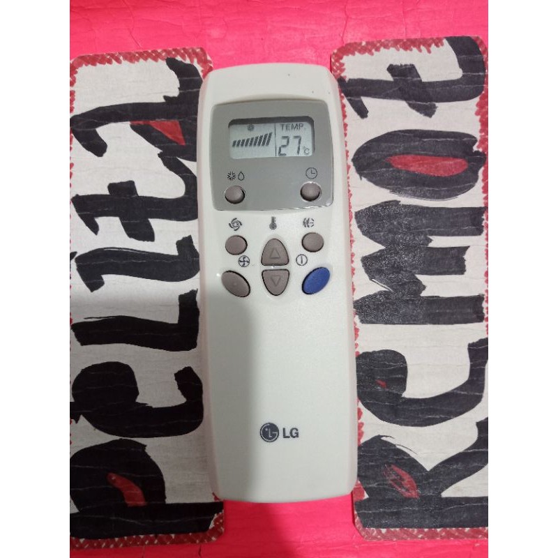 REMOTE AC LG 6711A90042U ORIGINAL TERLENGKAP