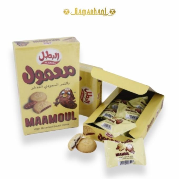 

Baru Cookies Kurma Maamoul Al Batal Box Isi 16 Pcs