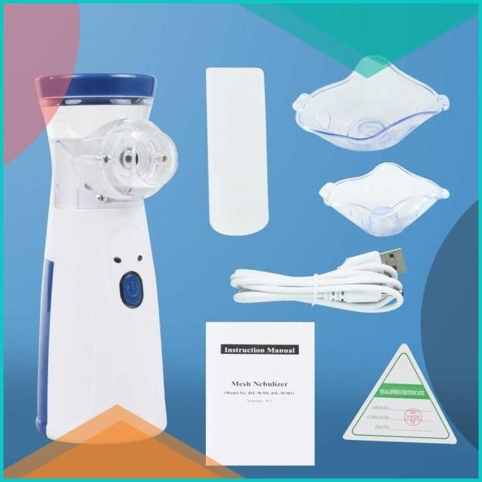 Alat Bantu Pernafasan Asma Nebulizer Uap Portable Inhaler Terapi Anak