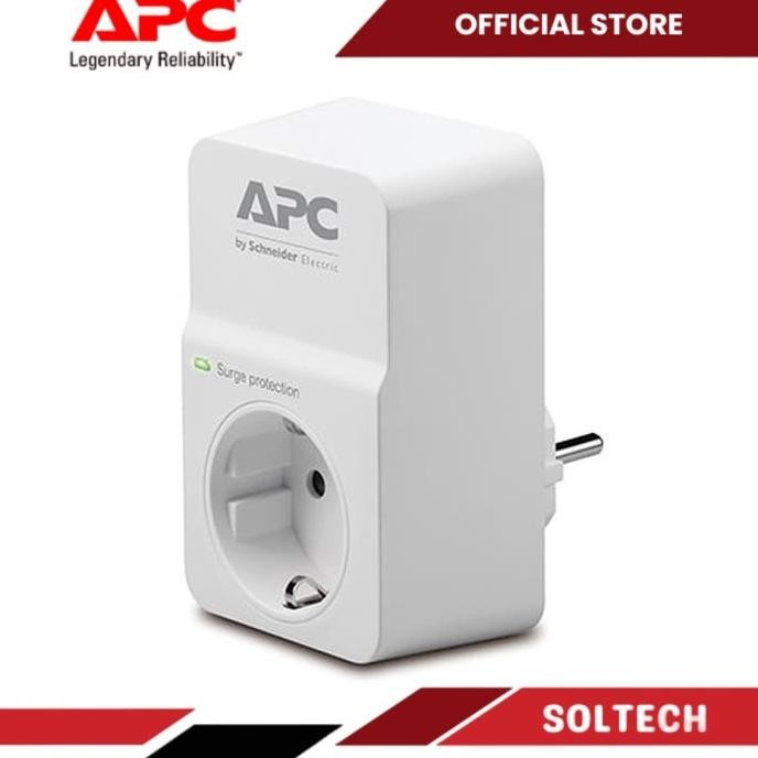 Colokan Anti Petir Apc Surge Protector Pm1Wgr / Pm1W-Gr