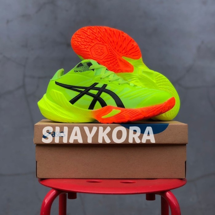 Murah Sepatu Voli Wanita Hijau Stabilo Sepatu Voly Cewe Sepatu Volli Olahraga Wanita Kren Size 37-40