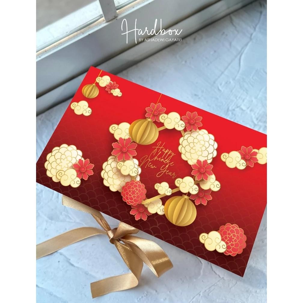 

BR - HARDBOX BY ASHADEWI GAYATRI - HARDBOX Happy Chinese New Year - PAPER STYLE / custom box / box IMLEK / hampers box / gift box / custom box TERLARIS