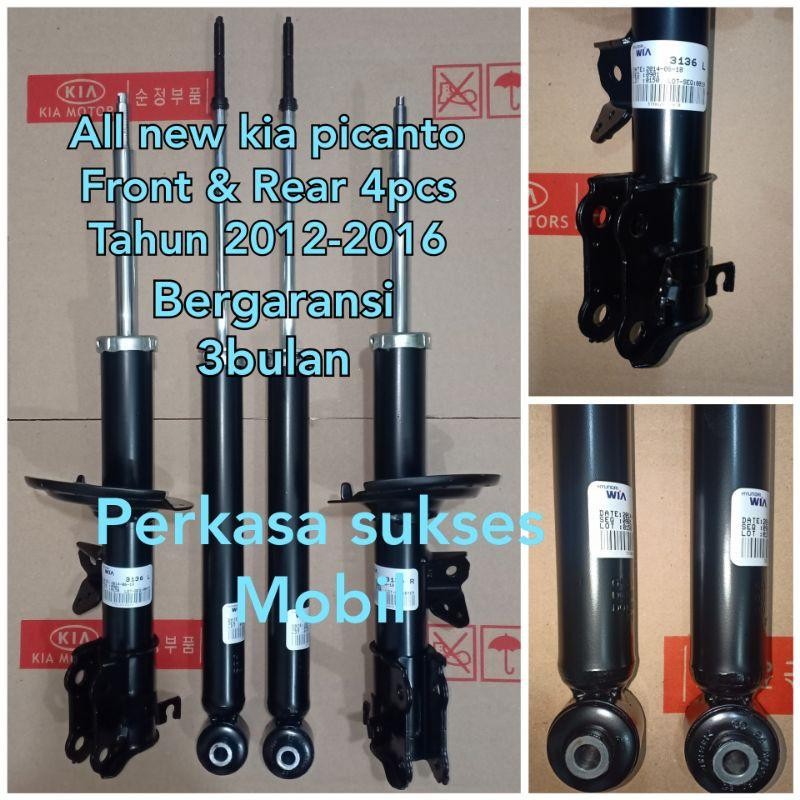 Shockbreaker Shock Absorber All New Kia Picanto Depan & Belakang 2011 2012 2013 2014 2015 2016
