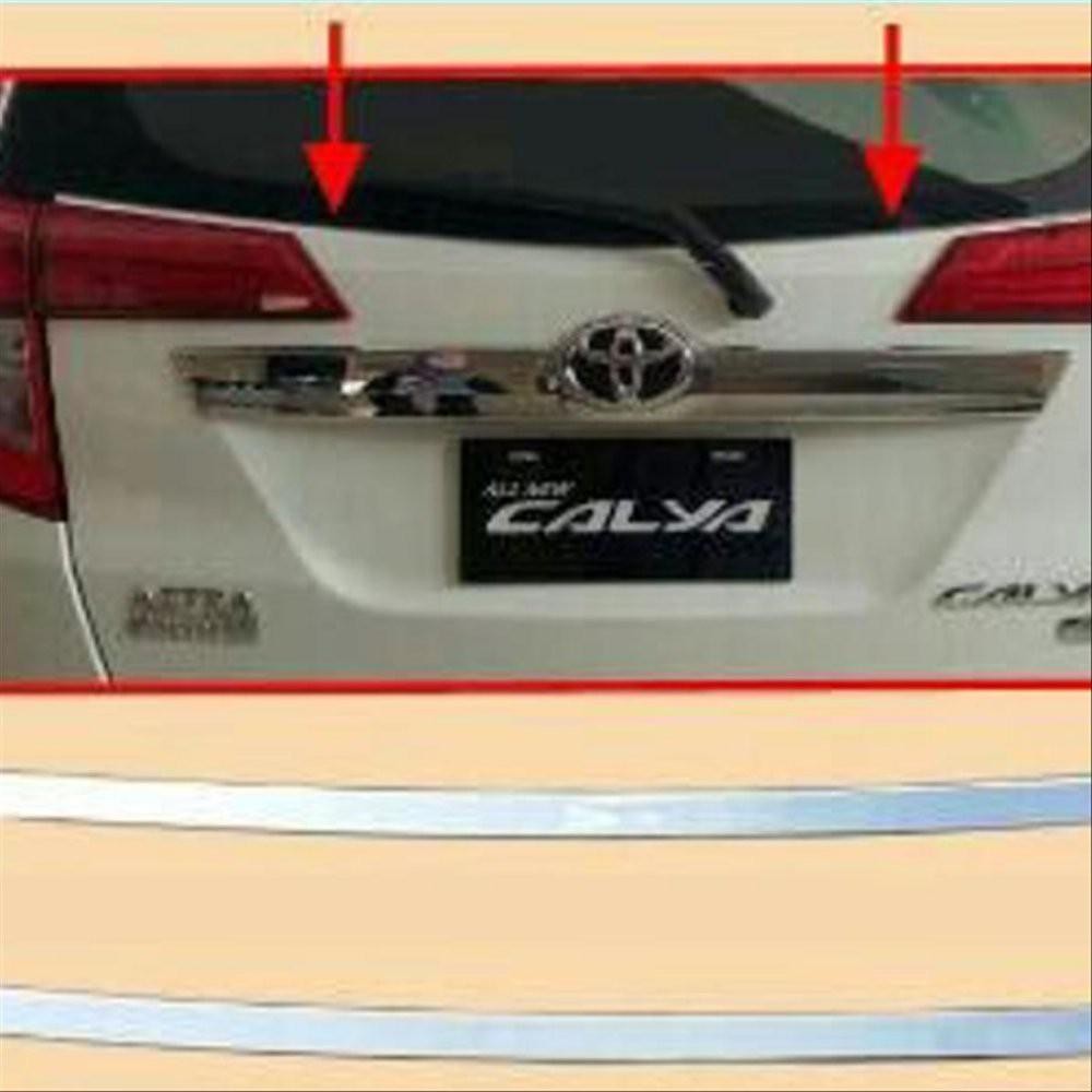 List Kaca Belakang Chrome Mobil Calya Atau Sigra