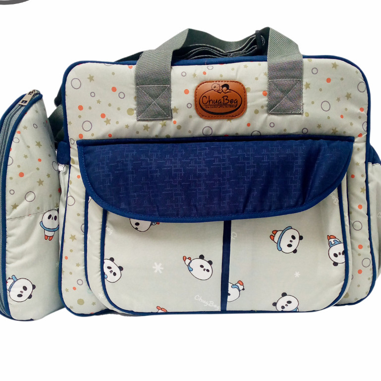 Discount Tas Bayi Besar + Botol Susu Tas Perlengkapan Traveling Ibu & Bayi Bamboo Series