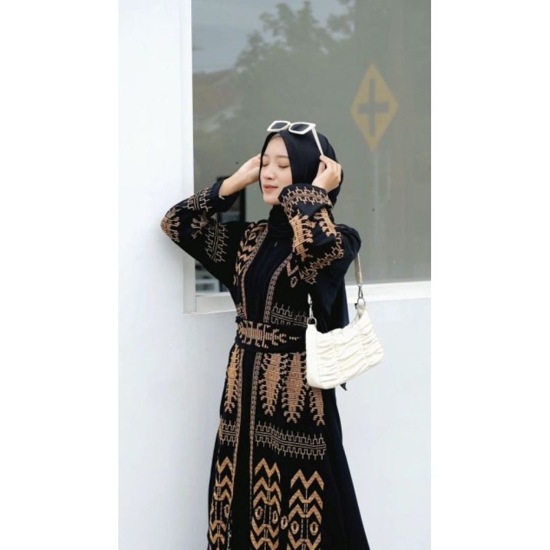 Cuci Gudang Abaya Iriana Etnik Gamis Jubah Hitam Arab Turki Turky Maroko Mesir Saudi Madinah Dubai