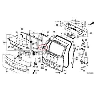 Tailgate / Pintu Bagasi CRV 2013-2015 Original