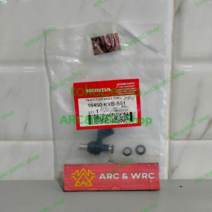 BARU INJEKTOR ASSY FUEL HONDA SPACY FI / SUPRA X 125 HELM-IN
