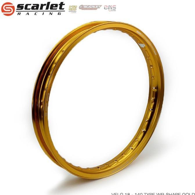 SCARLET RACING VELG PELEK RIM ALLOY RING 18 140