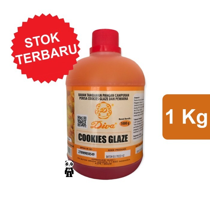 

TERBARU Diva Cookies Glaze 1Kg Pengkilap Kue Kering BISA GOSEND!