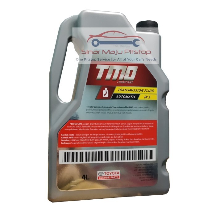 TMO ATF WS OLI TRANSMISI MATIC MOBIL TOYOTA AGYA CALYA VIOS SIENTA
