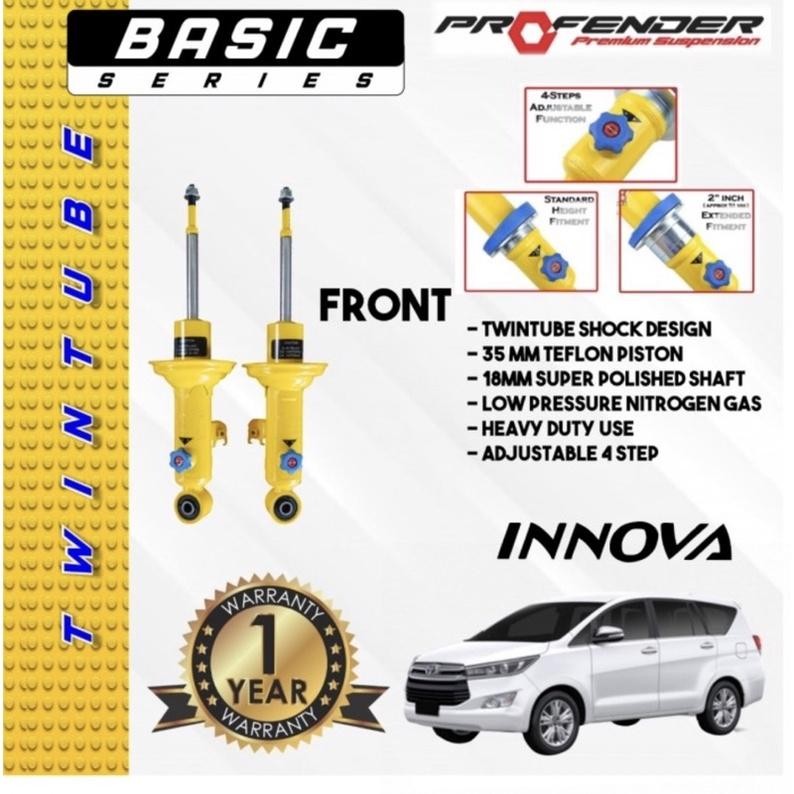Profender Toyota Innova Twintube Front