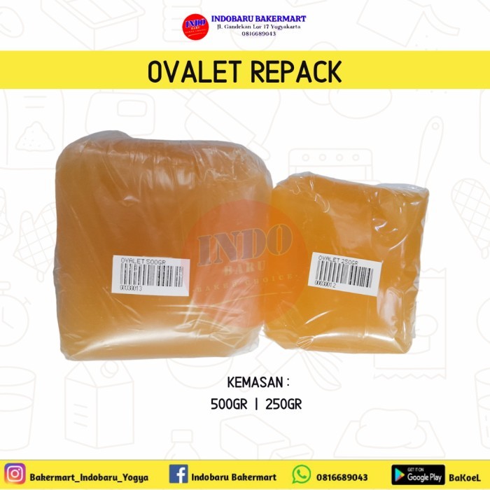 

Ovalet Repack 500Gr