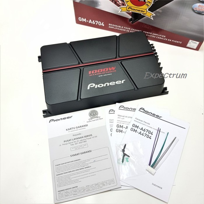 POWER PIONEER GM-A6704 / PIONEER 6704 / POWER PIONEER 6704
