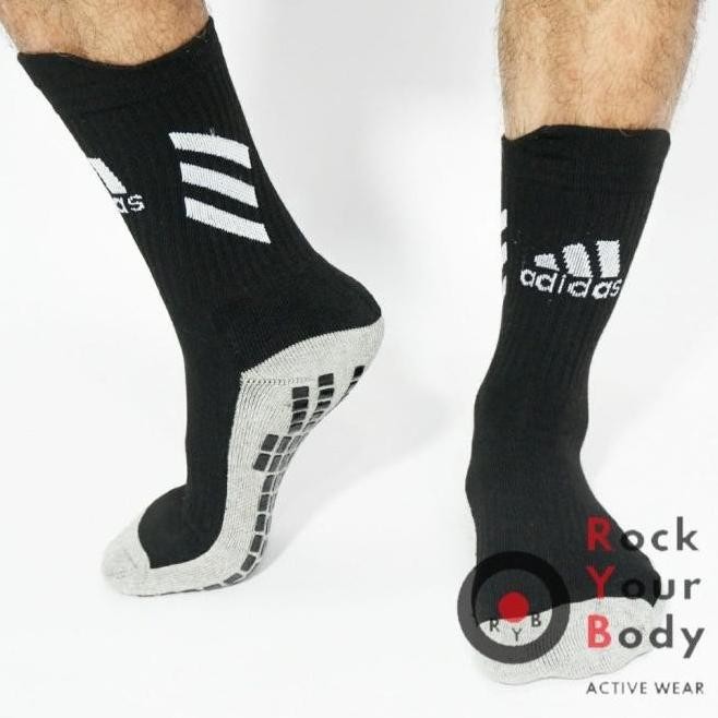 Kaos Kaki Futsal Anti Slip Pendek Adidas Airezz Grip Ori Bola Soccer AS76