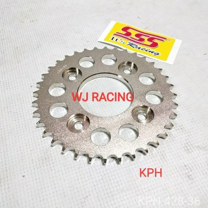 BARU GEAR BELAKANG SSS (428) KARISMA - SUPRA 125 - BLADE SIZE 30T - 40T