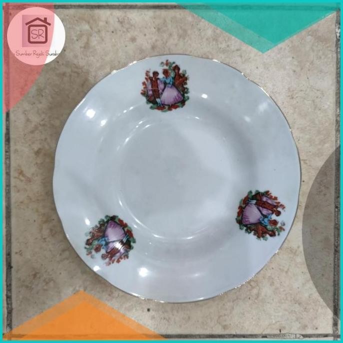piring makan sango keramik nyonya 8 inch  07D35Z4 sale now