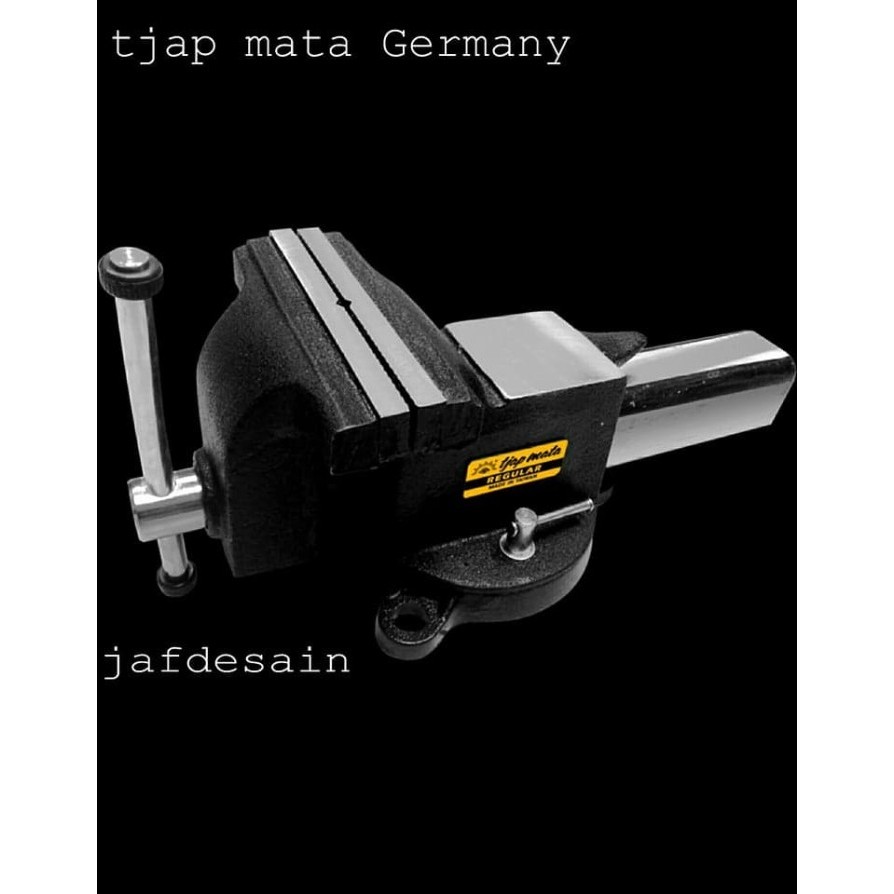 TERBARU Ragum Catok besi 4" Eye brand tjap mata Germany BISA GRAB