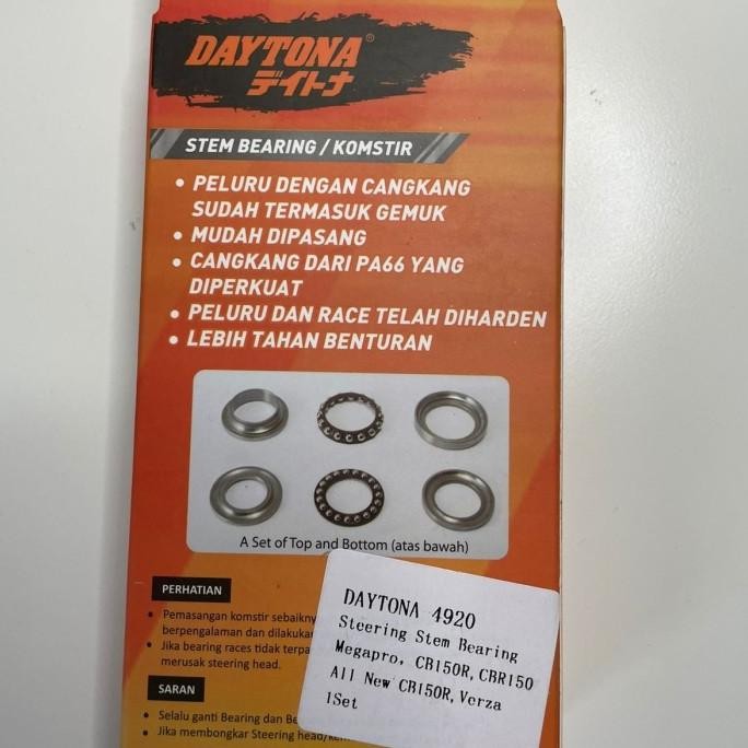 Komstir Racing Daytona Cb150R Megapro New Cb150R Sonic 150 Verza - Ktr Original Dan Terpercaya