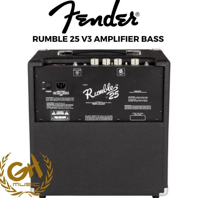 AMPLIFIER BASS FENDER RUMBLE 25 V3