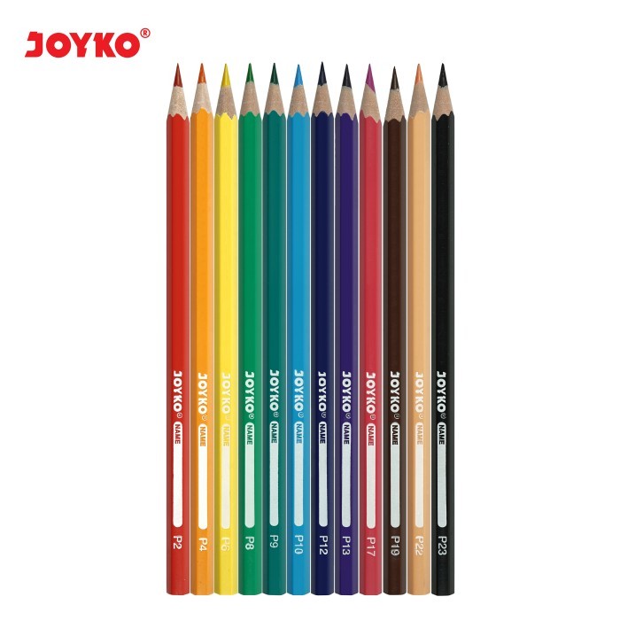 

Pensil Warna Joyko 12 Warna Panjang Joyko Colour Pencil Cp-103 [12Pcs]
