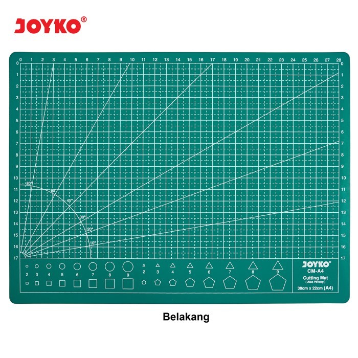 

Joyko Cutting Mat A4 2 Sisi / Alas Potong Cutter Joyko Pemotong Cm-A4